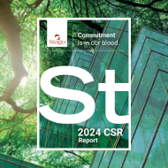 Image of Stago's CSR report cover