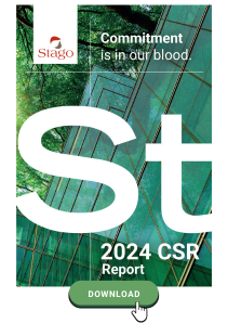Stago's CSR corporate image. 