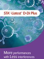 STA®-Liatest® D-Di Plus, Less interferences for even More Confidence